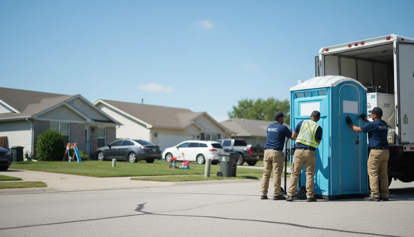Standard Porta Potty Rentals in Waggoner, IL near me